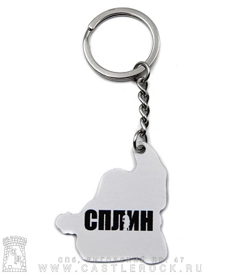 брелок металлический сплин а. васильев