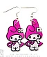 серьги hello kitty my melody