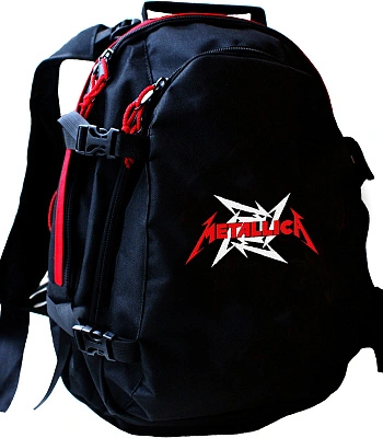 рюкзак с вышивкой metallica