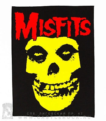 нашивка на спину misfits (лого)