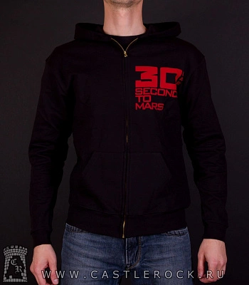 балахон на молнии 30 seconds to mars jared leto