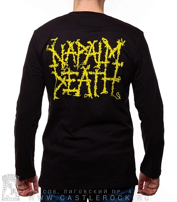 футболка napalm death "scum" д/р