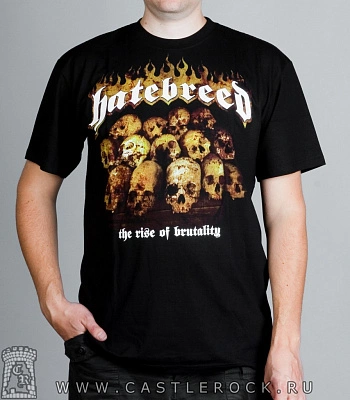 футболка hatebreed "the rise of brutality"