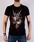 футболка кисть скелета коза "game of life" (светится)