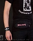 сумка на пояс с вышивкой megadeth