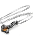 подвес alchemy gothic (алхимия готик) p728 amber dragon thorhammer