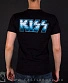 футболка kiss (группа, кант желтый)