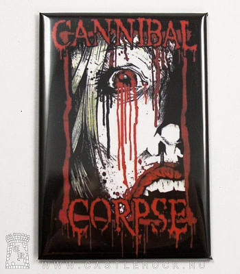 магнит прямоугольный cannibal corpse