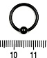 Кольцо BCR Сталь Черное 1,6 х 12 х 4