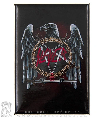 магнит прямоугольный slayer (орел)