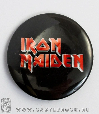 значок iron maiden (лого)