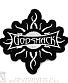 нашивка godsmack (лого белое, вышивка)