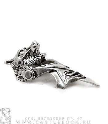 кольцо-коготь волк