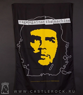 флаг rage against the machine (че гевара che guevara)