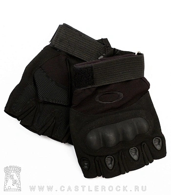 перчатки обр/пал усиленные прорезиненные со вставками (черные)