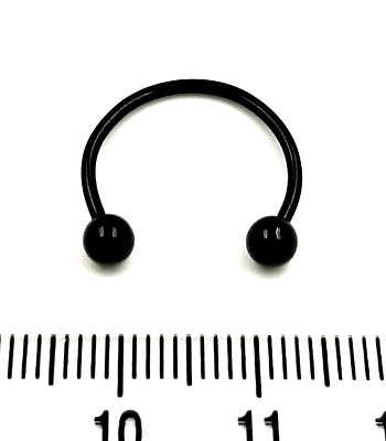 Циркуляр Сталь с Шариками Черный 1,2 х 15 х 4/4