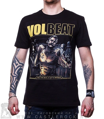 футболка volbeat "seal the deal & let's boogie"