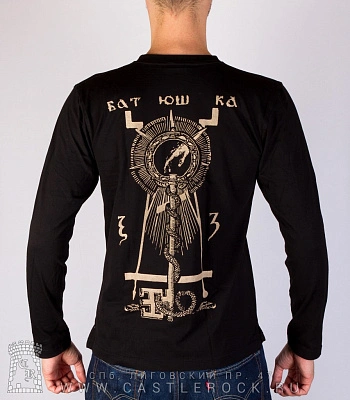 футболка batushka батюшка "schema monk" д/р