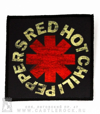 нашивка red hot chili peppers (лого)