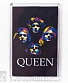 магнит прямоугольный queen (группа, поп-арт)