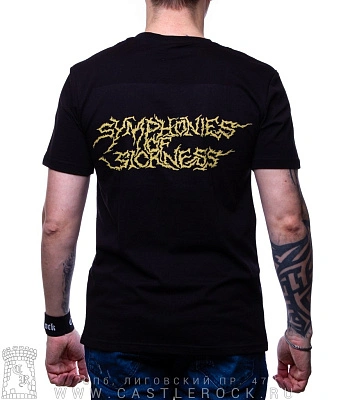 футболка carcass "symphonies of sickness"