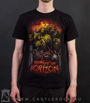 футболка bring me the horizon