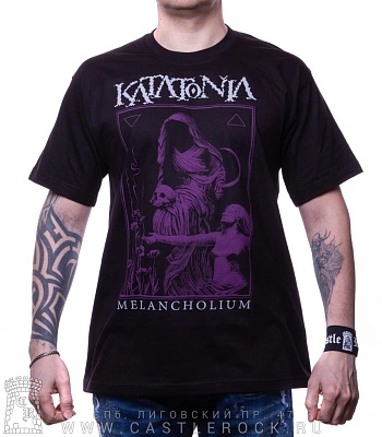 футболка katatonia "melancholium"