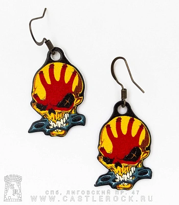 серьги five finger death punch
