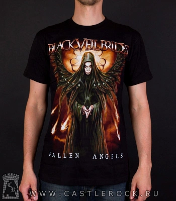 футболка black veil brides "fallen angels"