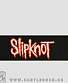 напульсник на резинке slipknot (красно-белый)