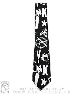 галстук anarchy анархия punk