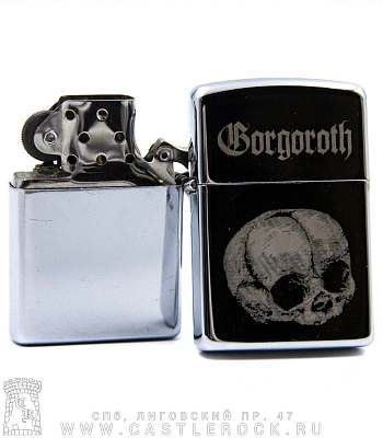 зажигалка с гравировкой gorgoroth