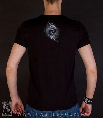 футболка драконы лед и пламя (светится)