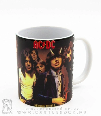 кружка ac/dc "highway to hell"