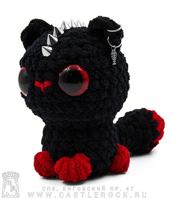игрушка интерьерная котенок панк