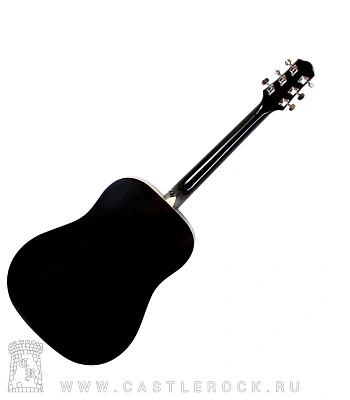гитара акустическая naranda dg120bk (6 струн, черная, 120) 