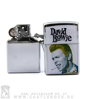 зажигалка цветная david bowie