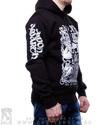 балахон amon amarth (череп викинга)