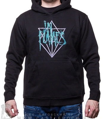 балахон in flames (вышивка)