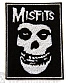 нашивка misfits (лого, надпись, вышивка)