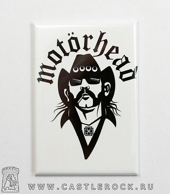 магнит прямоугольный motorhead lemmy (ч/б)
