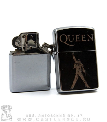 зажигалка с гравировкой queen freddie mercury "freddie mercury tribute"