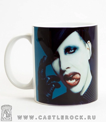 кружка marilyn manson (в шляпе)