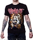 футболка slipknot (многоликий, принт большой)