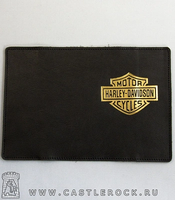 обложка для документов harley-davidson
