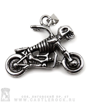 подвес скелет байкера (большой)