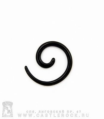 Растяжка Акрил Спираль (черная) 2 мм