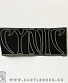 нашивка cynic (лого серое)