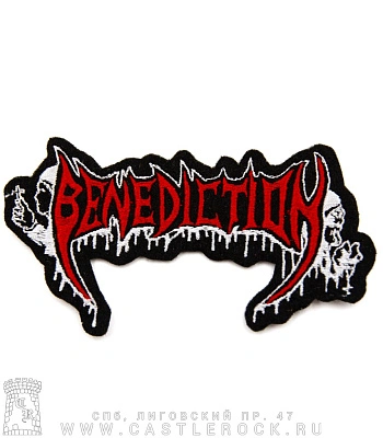 нашивка benediction (лого, вышивка)