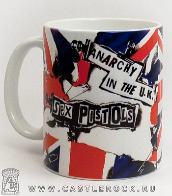 кружка sex pistols "anarchy in the u.k. god save the queen"